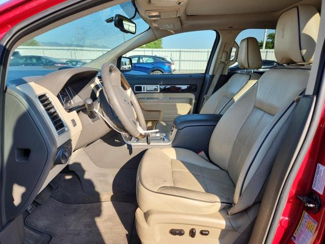 2LMDU68C18BJ32248 - 2008 LINCOLN MKX RED photo 7