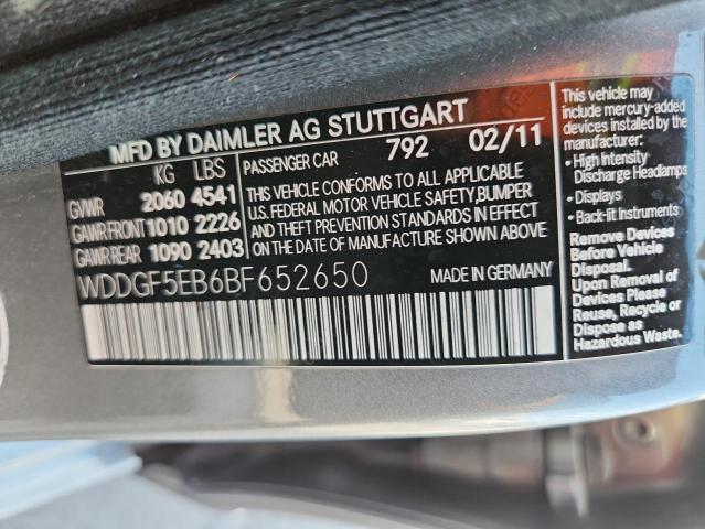 WDDGF5EB6BF652650 - 2011 MERCEDES-BENZ C 300 银色 照片 13