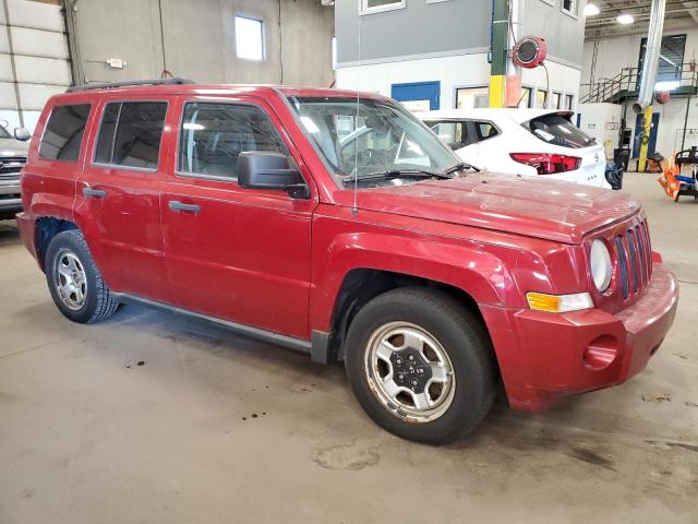 1J8FT28W18D547779 - 2008 JEEP PATRIOT SPORT RED photo 4