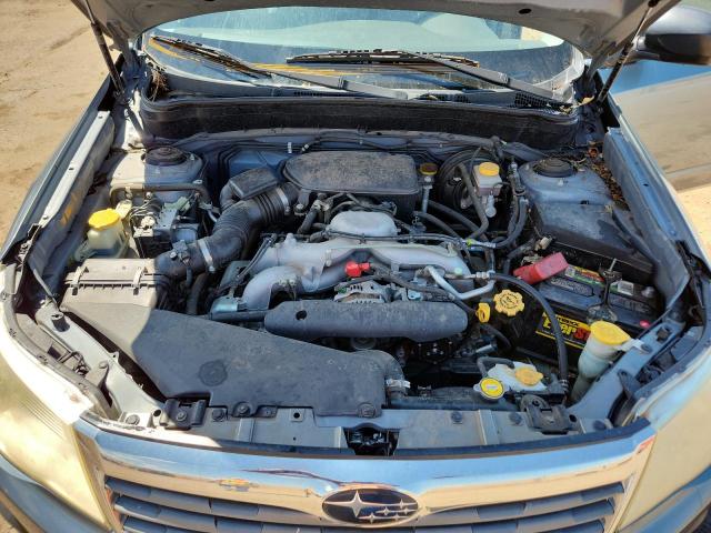 JF2SH6AC2AG755674 - 2010 SUBARU FORESTER 2.5X 绿色 照片 11