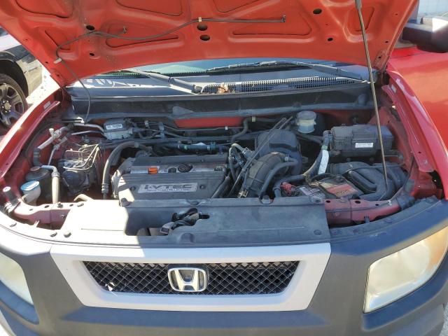 5J6YH18666L014559 - 2006 HONDA ELEMENT EX Qırmızı foto 12