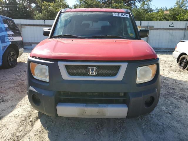 5J6YH18666L014559 - 2006 HONDA ELEMENT EX Qırmızı foto 5