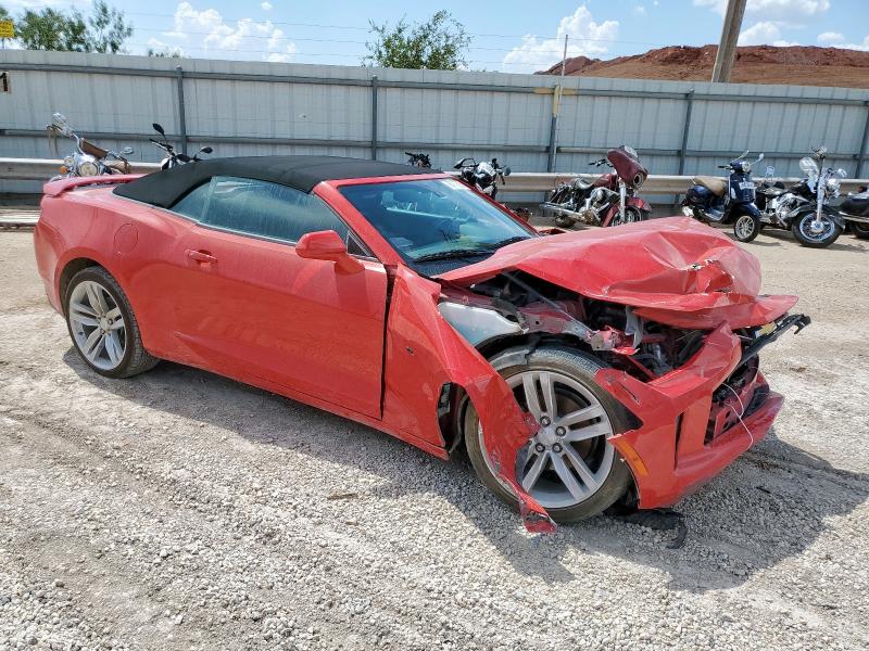 1G1FB3DS0H0125859 - 2017 CHEVROLET CAMARO LT RED photo 6