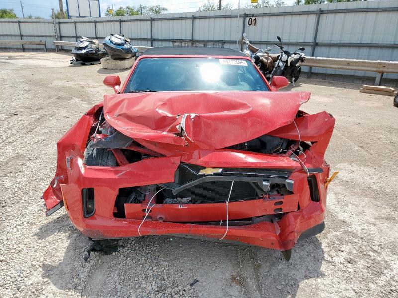 1G1FB3DS0H0125859 - 2017 CHEVROLET CAMARO LT RED photo 7