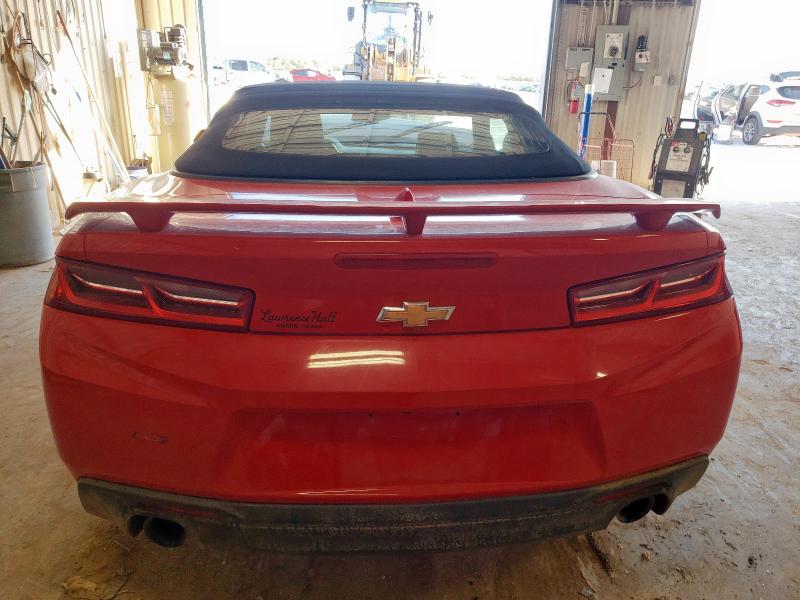 1G1FB3DS0H0125859 - 2017 CHEVROLET CAMARO LT RED photo 8