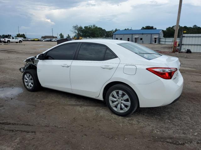 2T1BURHE9EC048711 - 2014 TOYOTA COROLLA L WHITE photo 2