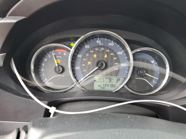 2T1BURHE9EC048711 - 2014 TOYOTA COROLLA L WHITE photo 9