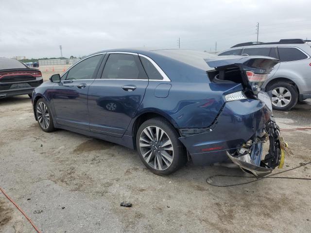 3LN6L5E91HR659153 - 2017 LINCOLN MKZ RESERVE BLUE photo 2