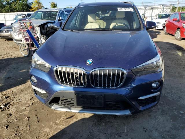 WBXHT3C39H5F70486 - 2017 BMW X1 XDRIVE28I BLUE photo 5