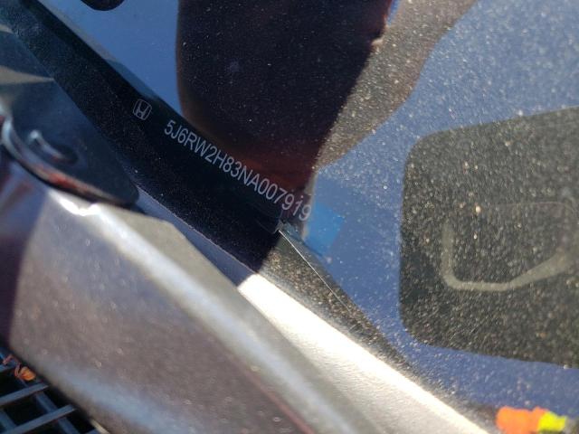 5J6RW2H83NA007919 - 2022 HONDA CR-V EXL RED photo 14