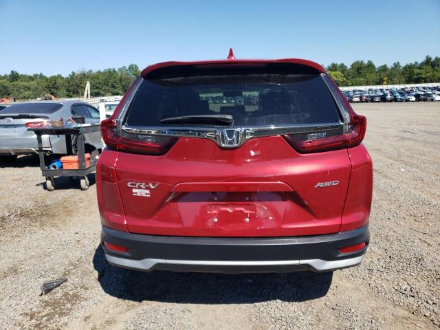 5J6RW2H83NA007919 - 2022 HONDA CR-V EXL RED photo 6