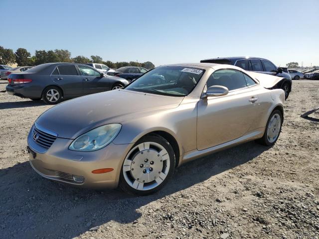 JTHFN48Y130046419 - 2003 LEXUS SC 430 BEIGE photo 1