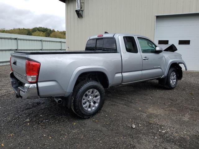 5TFSZ5AN6HX086987 - 2017 TOYOTA TACOMA ACCESS CAB ვერცხლისფერი ფოტო 3