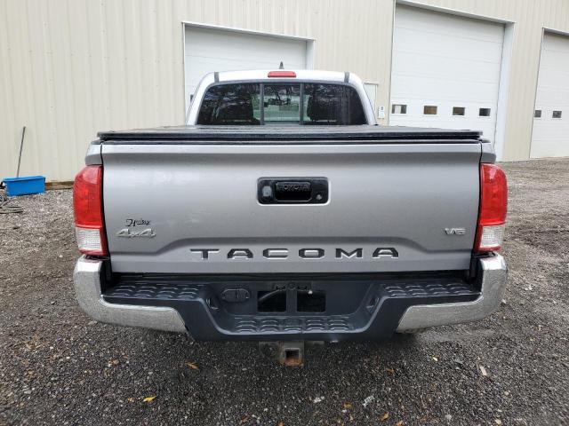 5TFSZ5AN6HX086987 - 2017 TOYOTA TACOMA ACCESS CAB ვერცხლისფერი ფოტო 6