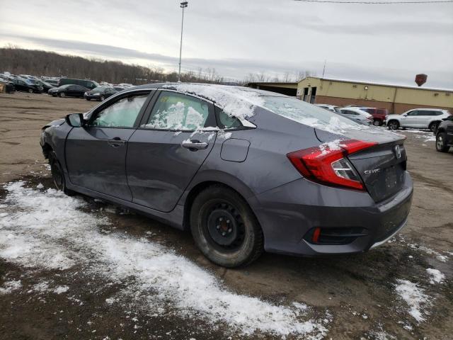 2HGFC2F66LH535392 - 2020 HONDA CIVIC LX GRAY photo 2