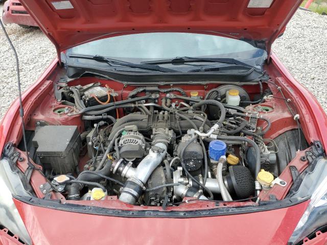 JF1ZNAA15D1725279 - 2013 TOYOTA SCION FR-S RED photo 11