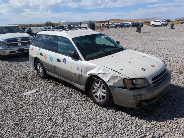 4S3BH675X27664029 - 2002 SUBARU LEGACY OUTBACK AWP 白色 照片 4