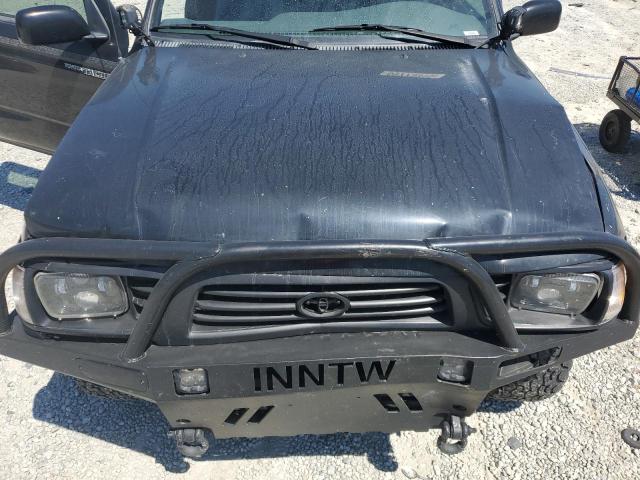 4TAWN72NXTZ142302 - 1996 TOYOTA TACOMA XTRACAB Schwarz Foto 11