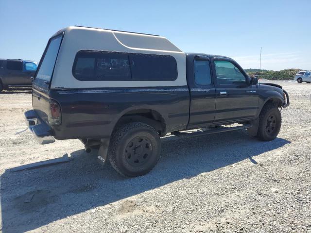 4TAWN72NXTZ142302 - 1996 TOYOTA TACOMA XTRACAB Schwarz Foto 3