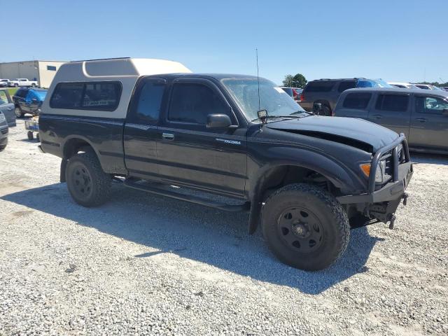 4TAWN72NXTZ142302 - 1996 TOYOTA TACOMA XTRACAB Schwarz Foto 4