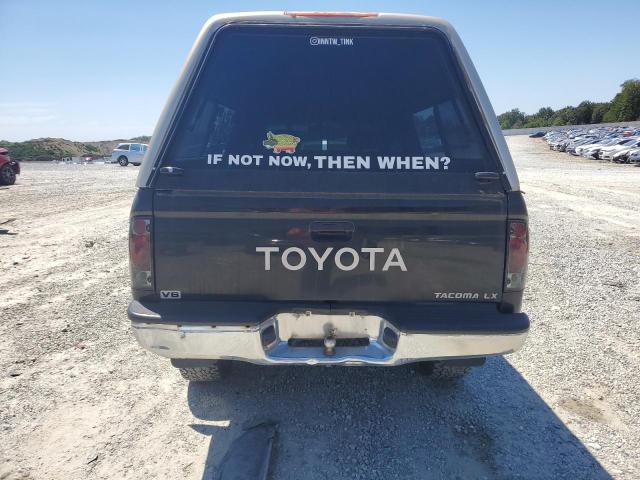 4TAWN72NXTZ142302 - 1996 TOYOTA TACOMA XTRACAB Schwarz Foto 6