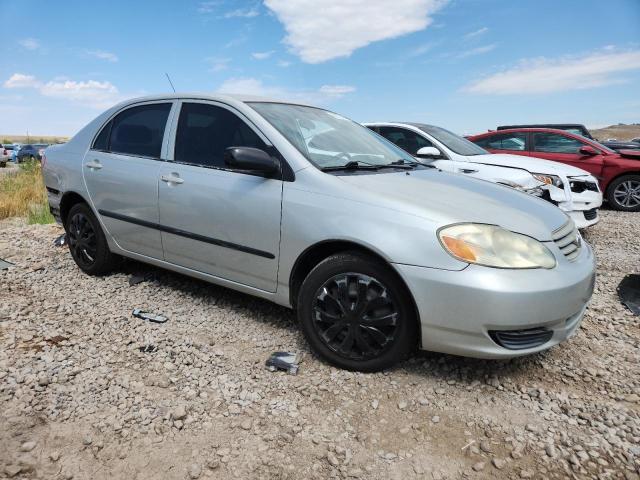 1NXBR32E93Z040790 - 2003 TOYOTA COROLLA CE ვერცხლისფერი ფოტო 4