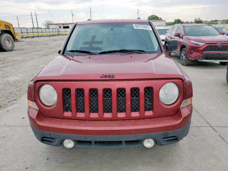 1C4NJPBA9ED849898 - 2014 JEEP PATRIOT SPORT Rot Foto 5