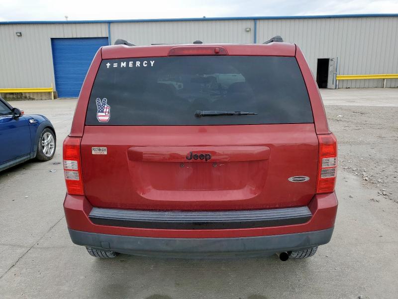 1C4NJPBA9ED849898 - 2014 JEEP PATRIOT SPORT Rot Foto 6