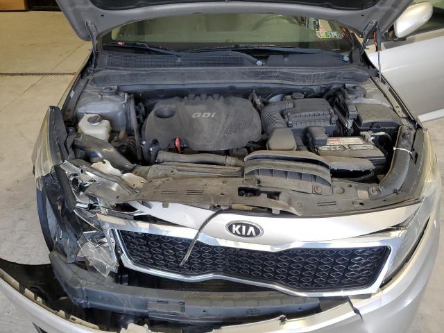 5XXGN4A74DG176136 - 2013 KIA OPTIMA EX SILVER photo 11