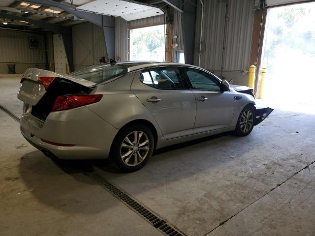 5XXGN4A74DG176136 - 2013 KIA OPTIMA EX SILVER photo 3