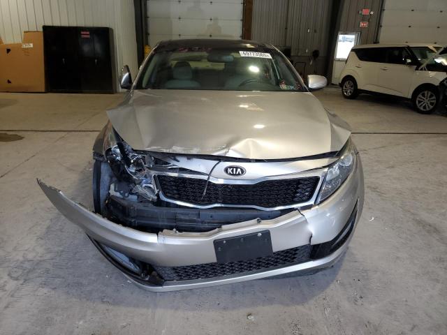 5XXGN4A74DG176136 - 2013 KIA OPTIMA EX SILVER photo 5