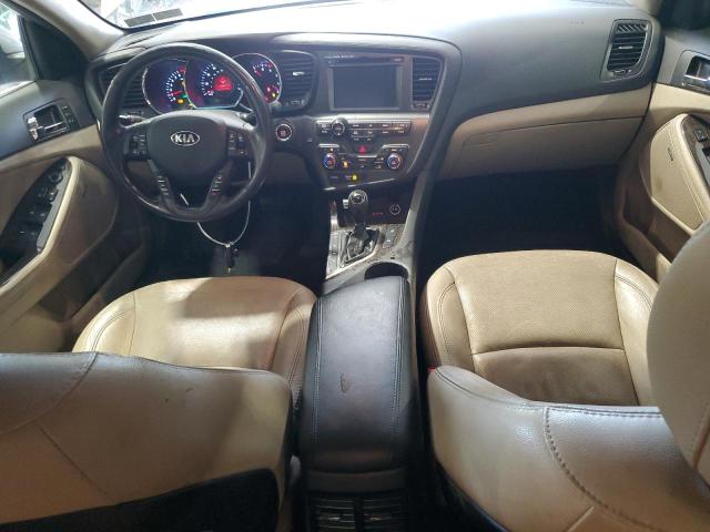 5XXGN4A74DG176136 - 2013 KIA OPTIMA EX SILVER photo 8