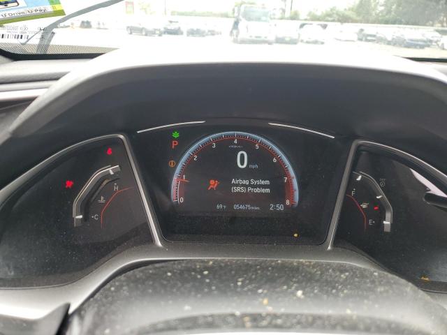 2HGFC2F82LH534807 - 2020 HONDA CIVIC SPORT GRAY photo 9