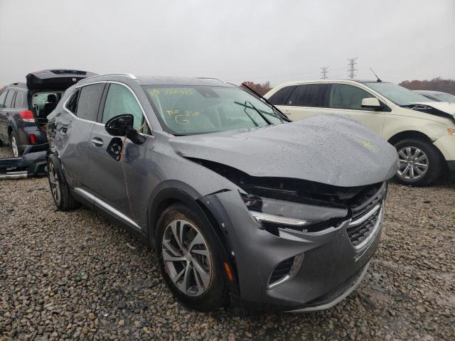 LRBFZNR43MD072553 - 2021 BUICK ENVISION ESSENCE GRAY photo 4