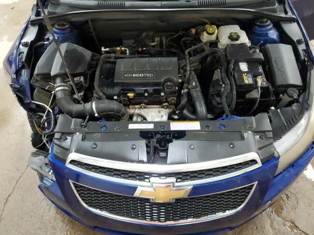1G1PF5SC2C7240639 - 2012 CHEVROLET CRUZE LT ლურჯი ფოტო 11