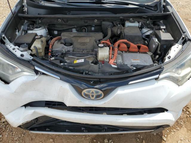 JTMRJREV7JD193478 - 2018 TOYOTA RAV4 HV LE Белый фото 12