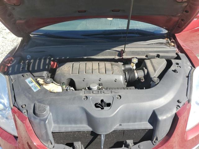 5GAER23D69J145557 - 2009 BUICK ENCLAVE CXL RED photo 12