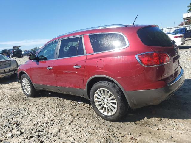 5GAER23D69J145557 - 2009 BUICK ENCLAVE CXL RED photo 2