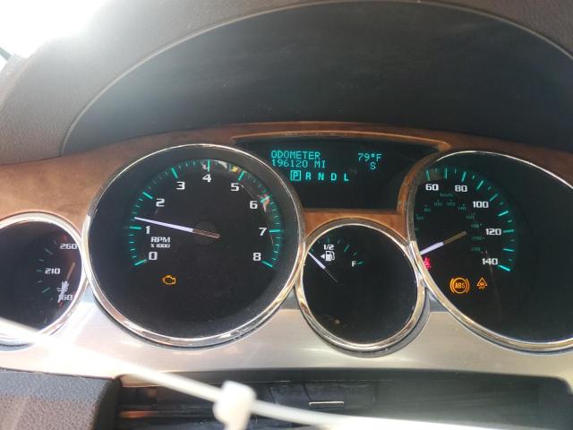 5GAER23D69J145557 - 2009 BUICK ENCLAVE CXL RED photo 9