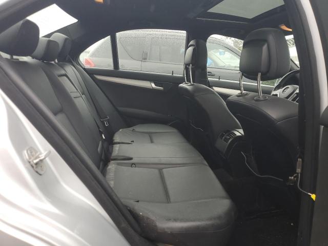 WDDGF8AB1DR294947 - 2013 MERCEDES-BENZ C 300 4MATIC SILVER photo 10