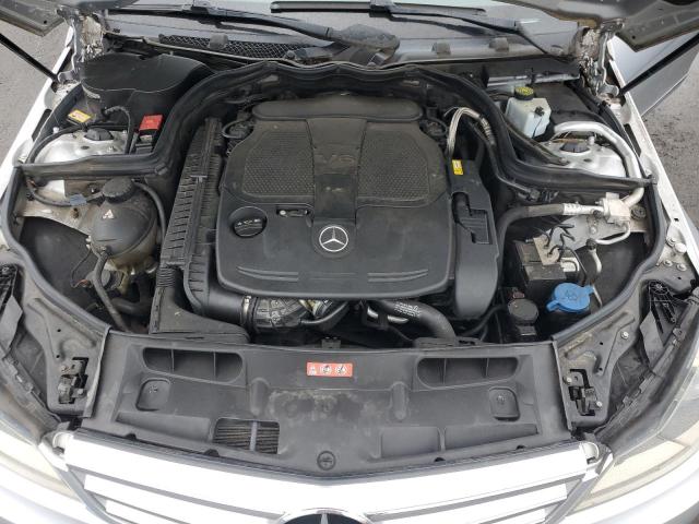 WDDGF8AB1DR294947 - 2013 MERCEDES-BENZ C 300 4MATIC SILVER photo 11