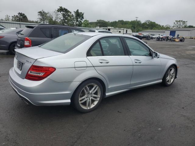 WDDGF8AB1DR294947 - 2013 MERCEDES-BENZ C 300 4MATIC SILVER photo 3