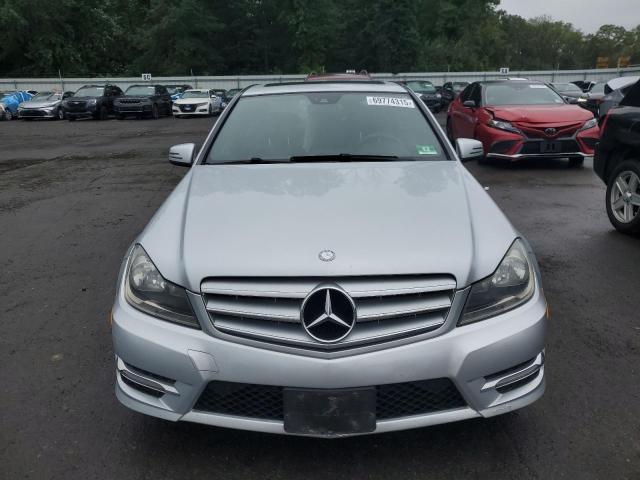 WDDGF8AB1DR294947 - 2013 MERCEDES-BENZ C 300 4MATIC SILVER photo 5