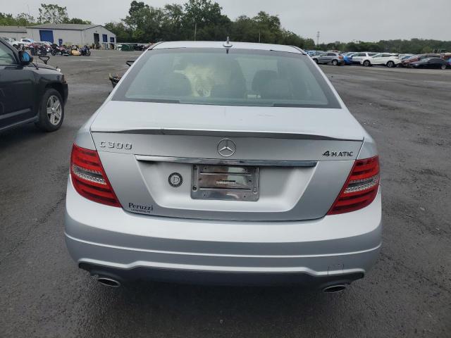 WDDGF8AB1DR294947 - 2013 MERCEDES-BENZ C 300 4MATIC SILVER photo 6
