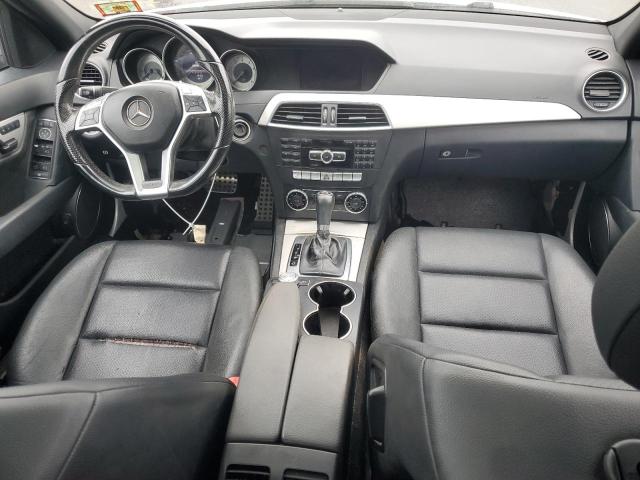 WDDGF8AB1DR294947 - 2013 MERCEDES-BENZ C 300 4MATIC SILVER photo 8
