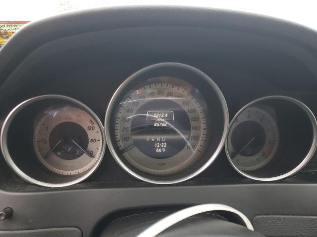 WDDGF8AB1DR294947 - 2013 MERCEDES-BENZ C 300 4MATIC SILVER photo 9