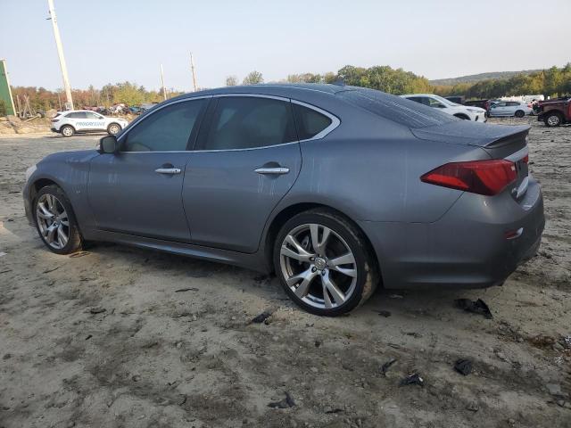 JN1BY1AR0KM585682 - 2019 INFINITI Q70 3.7 LUXE GRAY photo 2