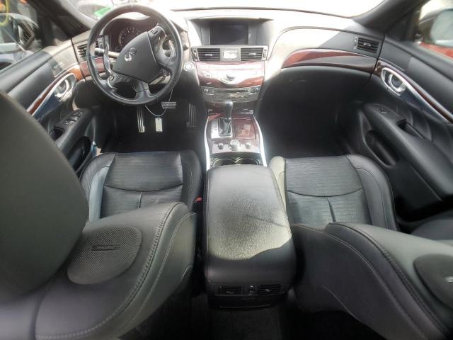 JN1BY1AR0KM585682 - 2019 INFINITI Q70 3.7 LUXE GRAY photo 8