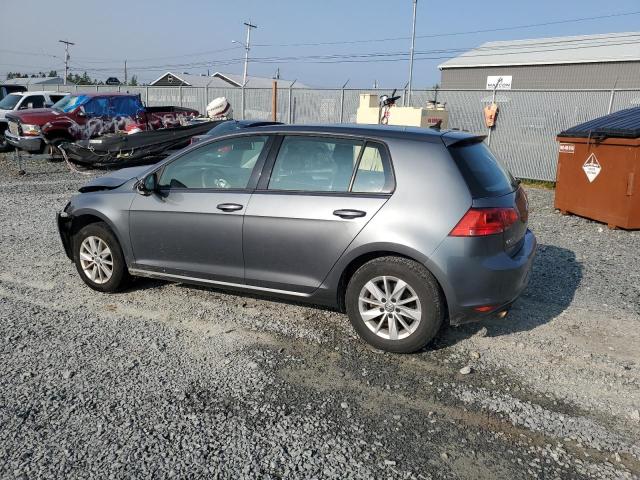 3VW217AU1HM066837 - 2017 VOLKSWAGEN GOLF S GRAY photo 2