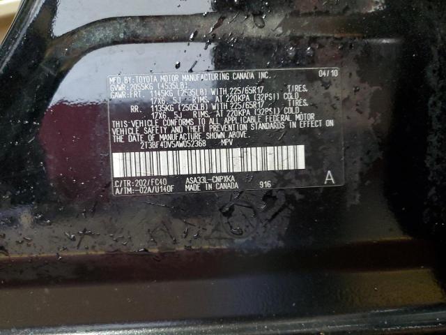 2T3BF4DV5AW052368 - 2010 TOYOTA RAV4 Qara foto 13